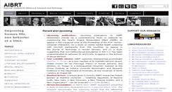 Desktop Screenshot of aibrt.org