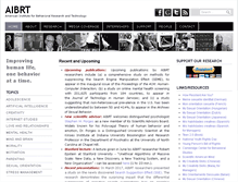 Tablet Screenshot of aibrt.org